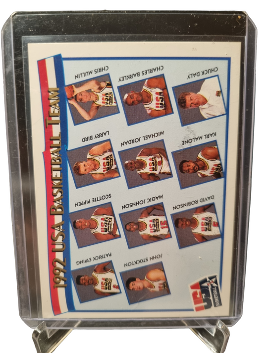 1991 Hoops #62 Michael Jordan 1992 USA Basketball Team