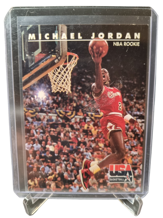 1992 Skybox #38 Michael Jordan USA Basketball NBA Rookie