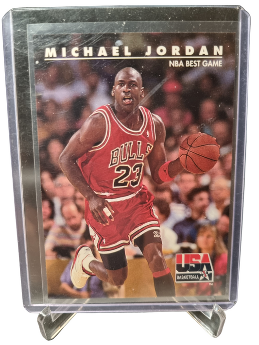 1992 Skybox #40 Michael Jordan USA Basketball NBA Best Game