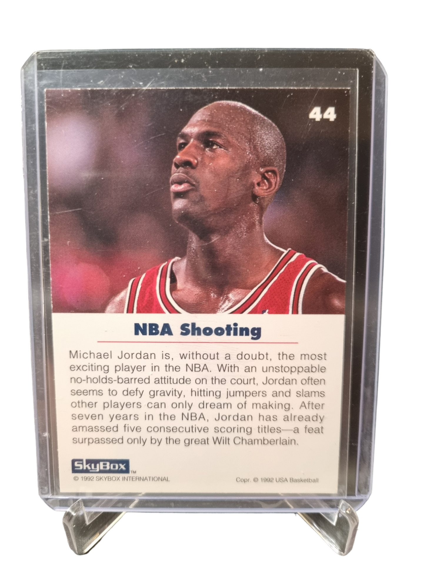 1992 Skybox #44 Michael Jordan USA Basketball NBA Shooting