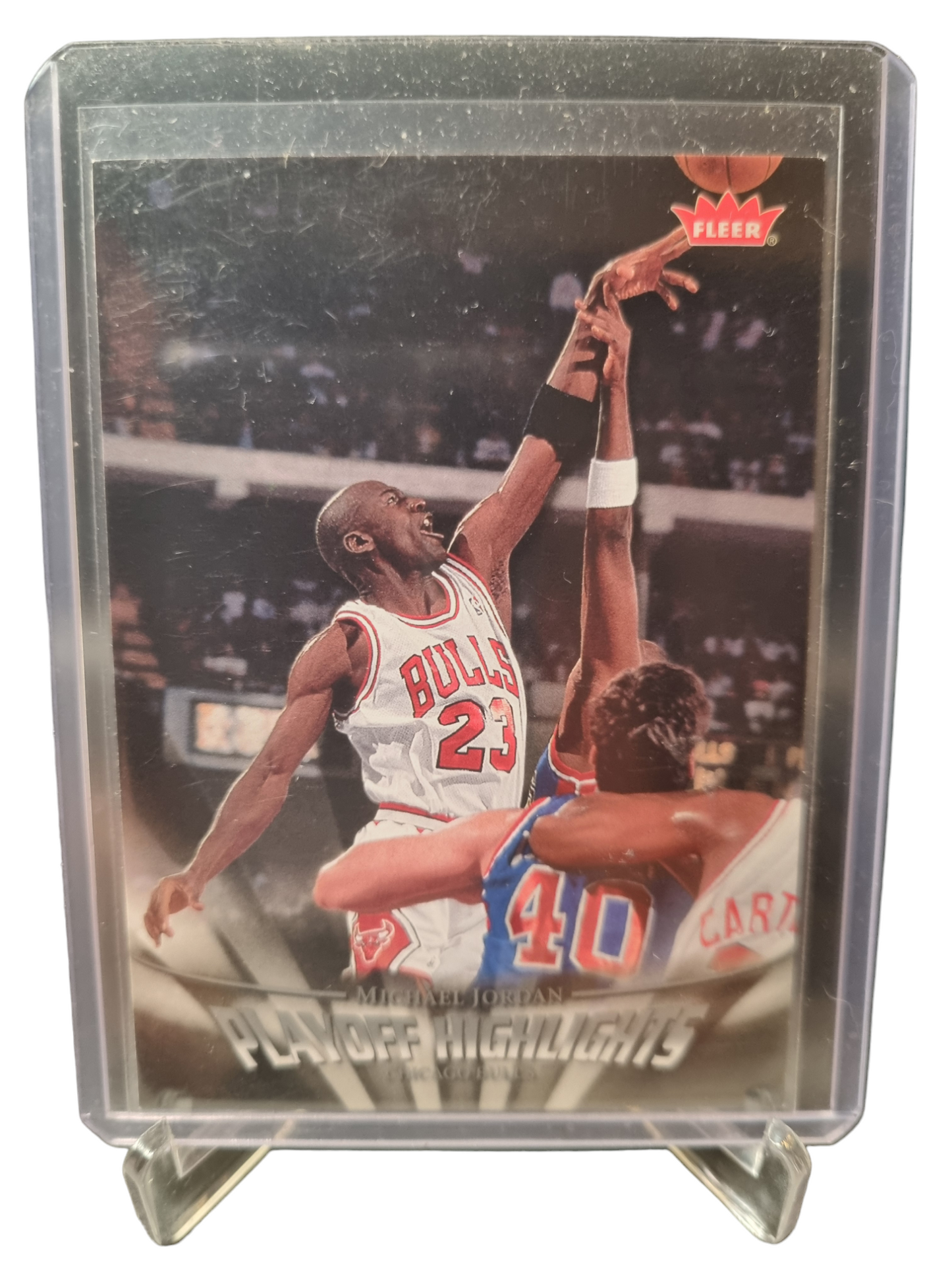 2007-08 Fleer #PH14 Michael Jordan Playoff Highlights