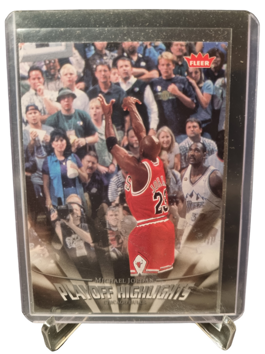 2007-08 Fleer #PH12 Michael Jordan Playoff Highlights