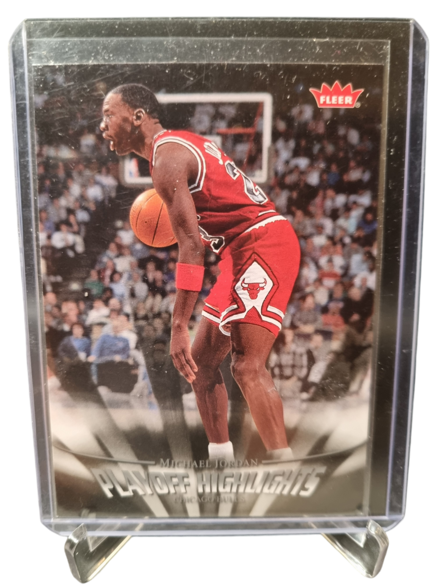 2007-08 Fleer #PH25 Michael Jordan Playoff Highlights