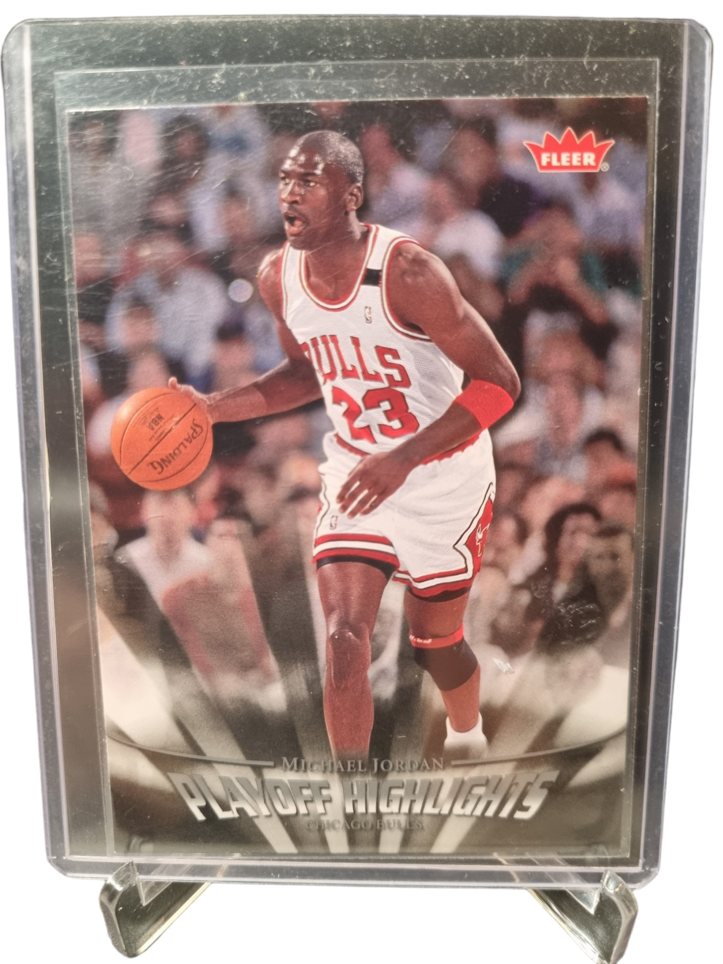 2007-08 Fleer #PH21 Michael Jordan Playoff Highlights