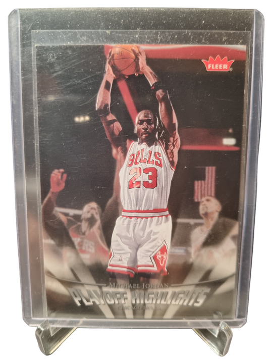 2007-08 Fleer #PH20 Michael Jordan Playoff Highlights