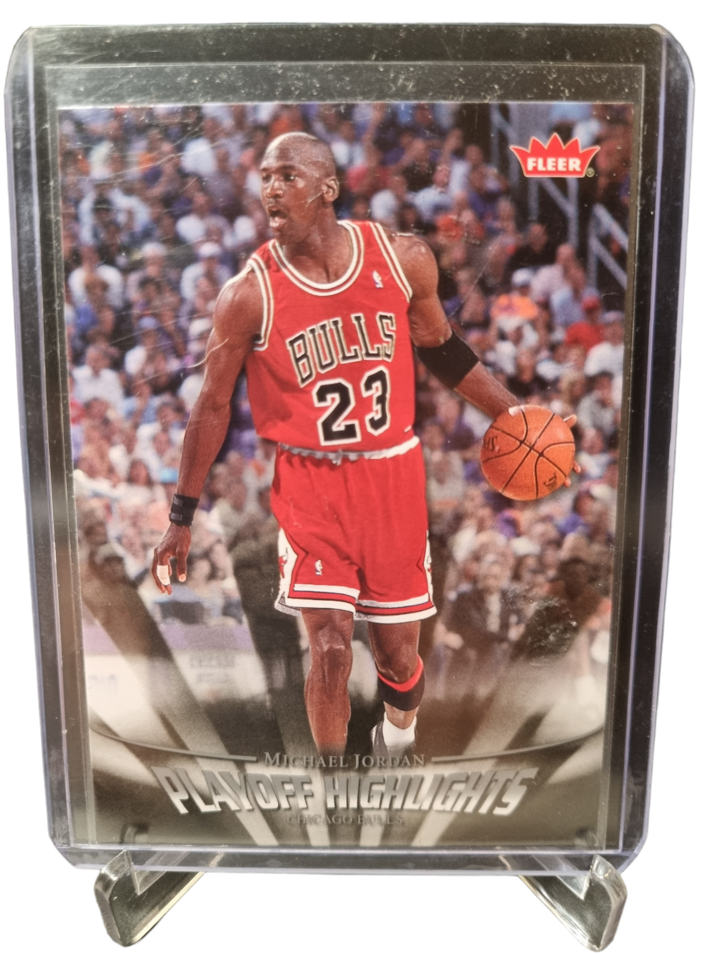 2007-08 Fleer #PH24 Michael Jordan Playoff Highlights