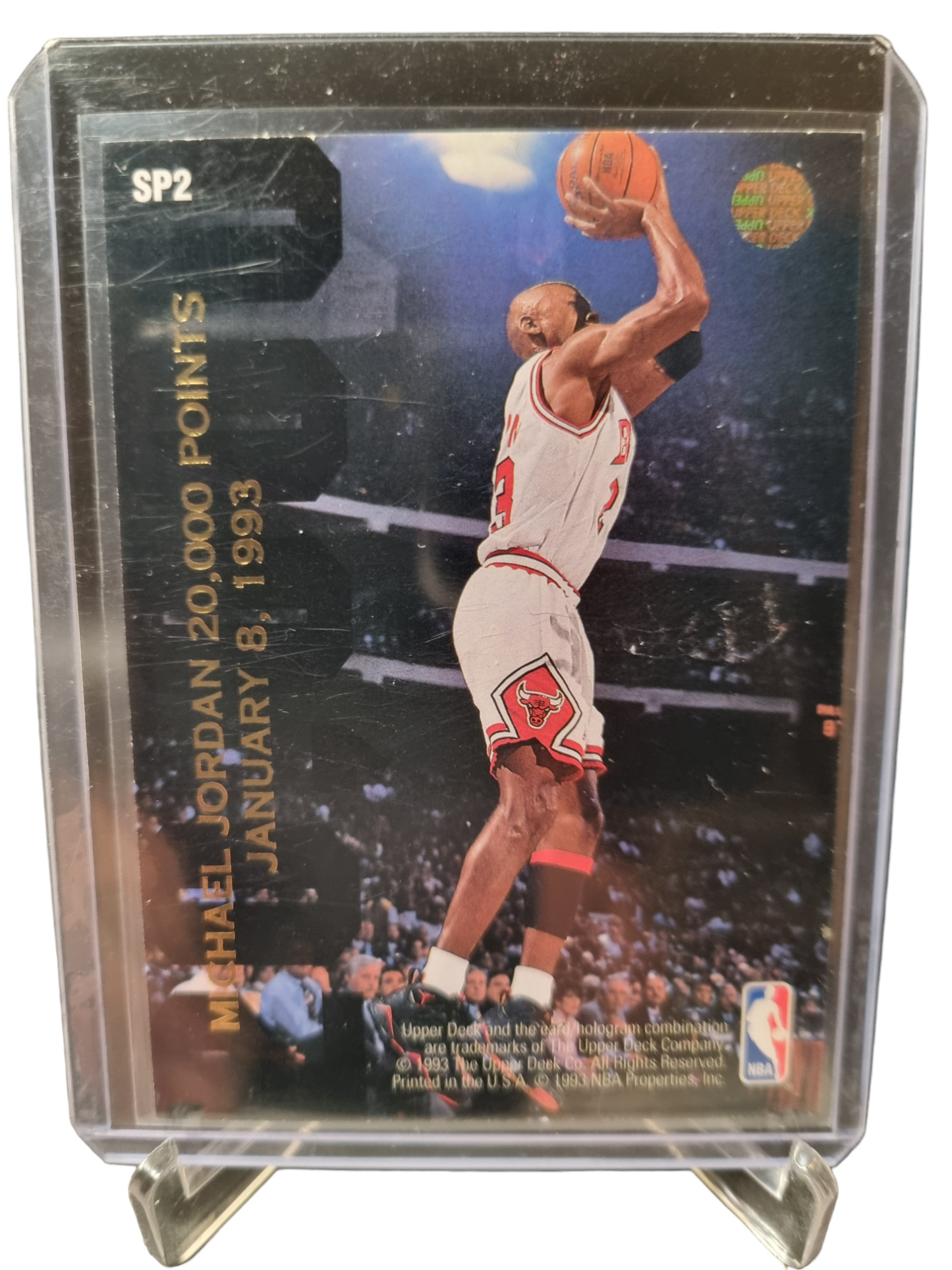 1993 Upper Deck #SP2 Michael Jordan/Dominique Wilkins 20000 Points