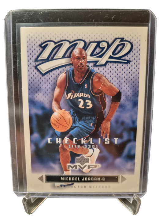 2003 Upper Deck #200 Michael Jordan MVP Checklist