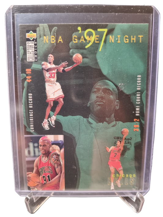 1997 Upper Deck #158 Michael Jordan NBA Game Night 1997