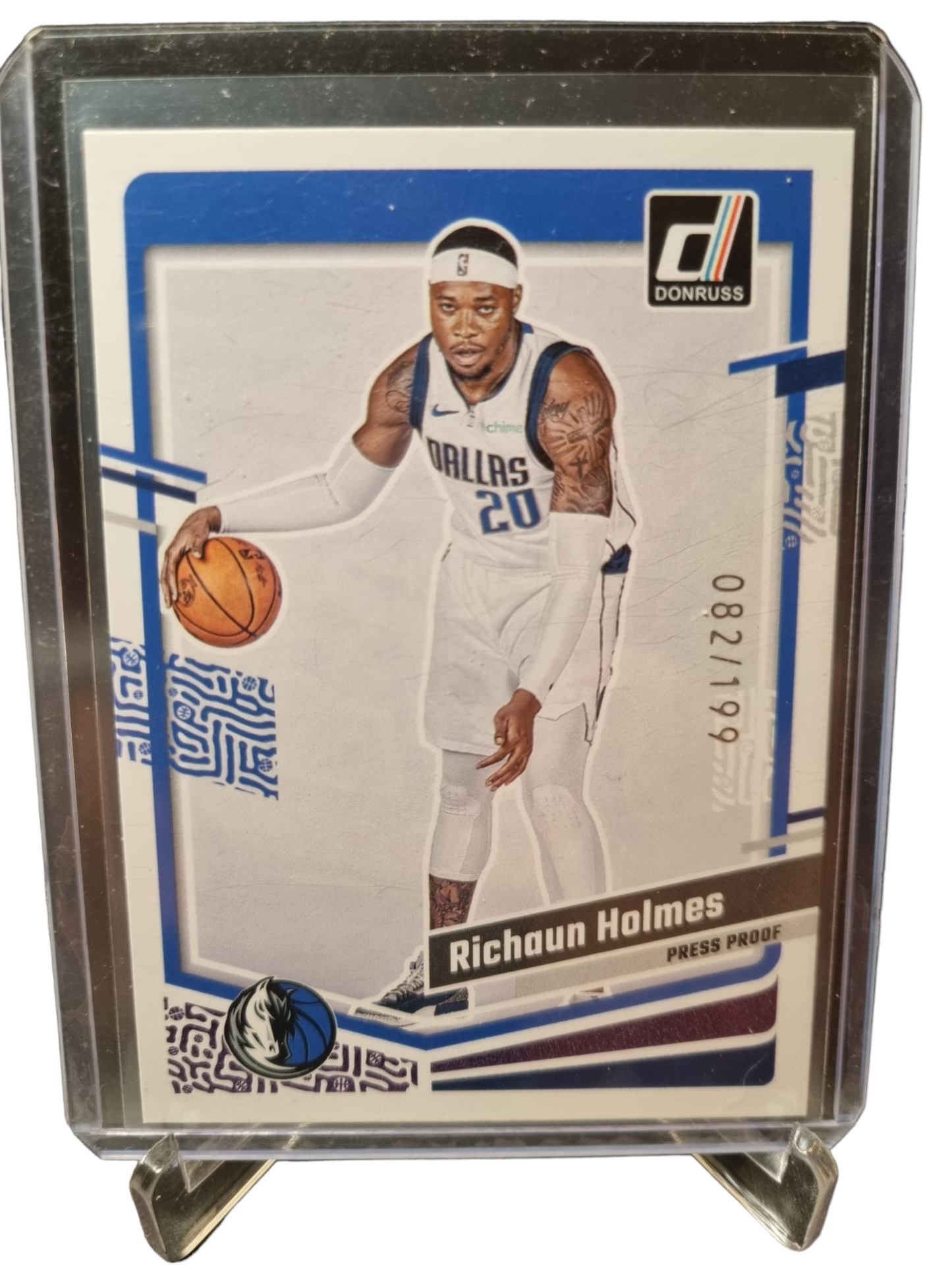 2023-24 Panini Donruss #10 Richaun Holmes Press Proof 082/199