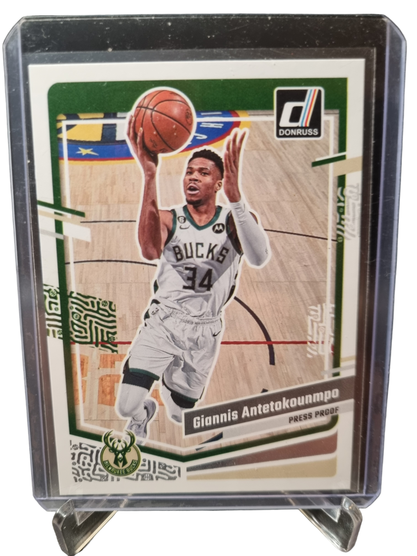 2023-24 Panini Donruss #188 Giannis Antetokounmpo Press Proof