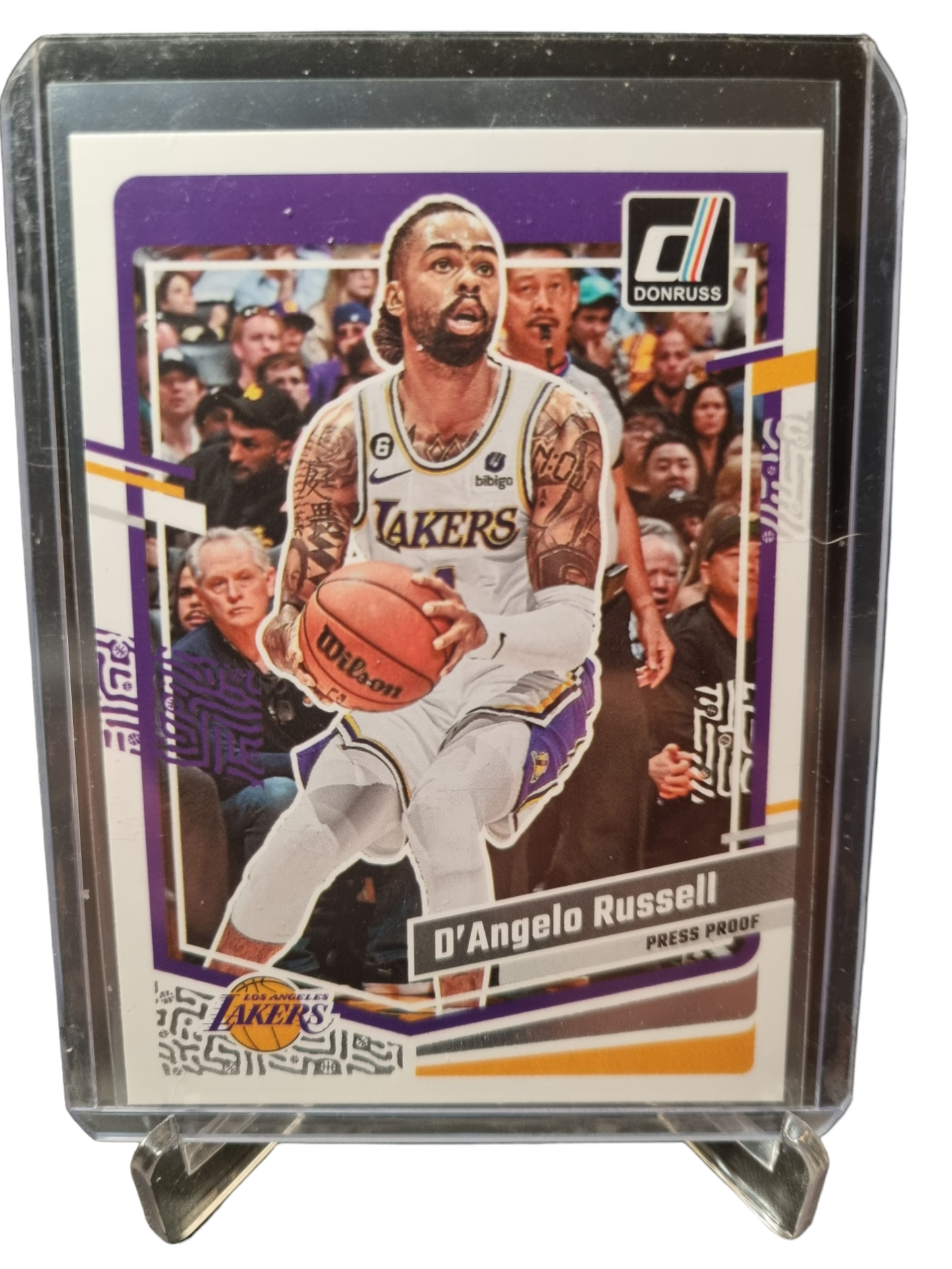 2023-24 Panini Donruss #118 D'Angelo Russell Press Proof