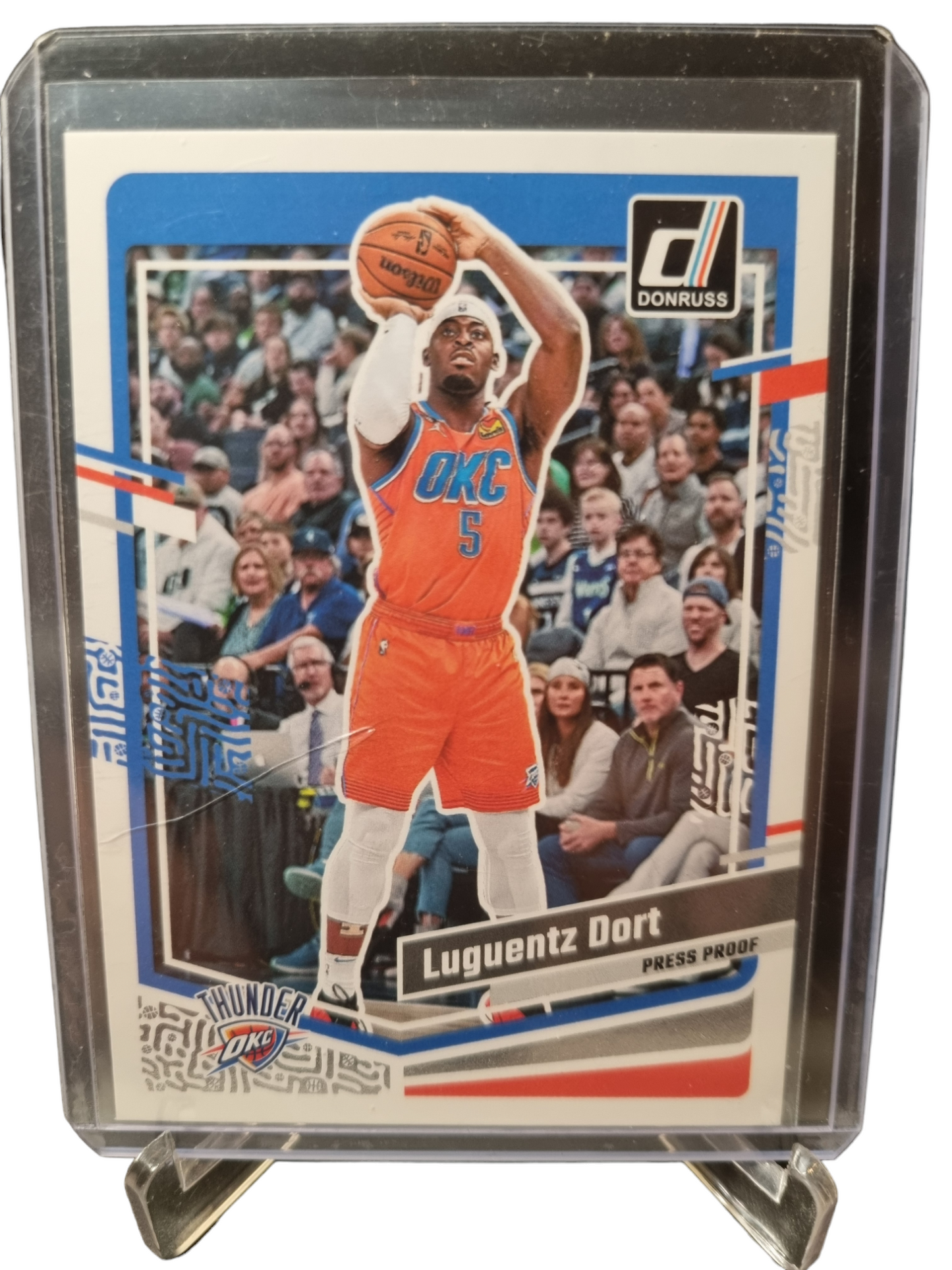 2023-24 Panini Donruss #85 Luguentz Dort Press Proof