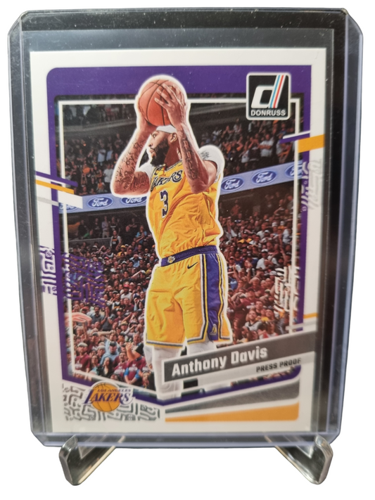 2023-24 Panini Donruss #130 Anthony Davis Press Proof