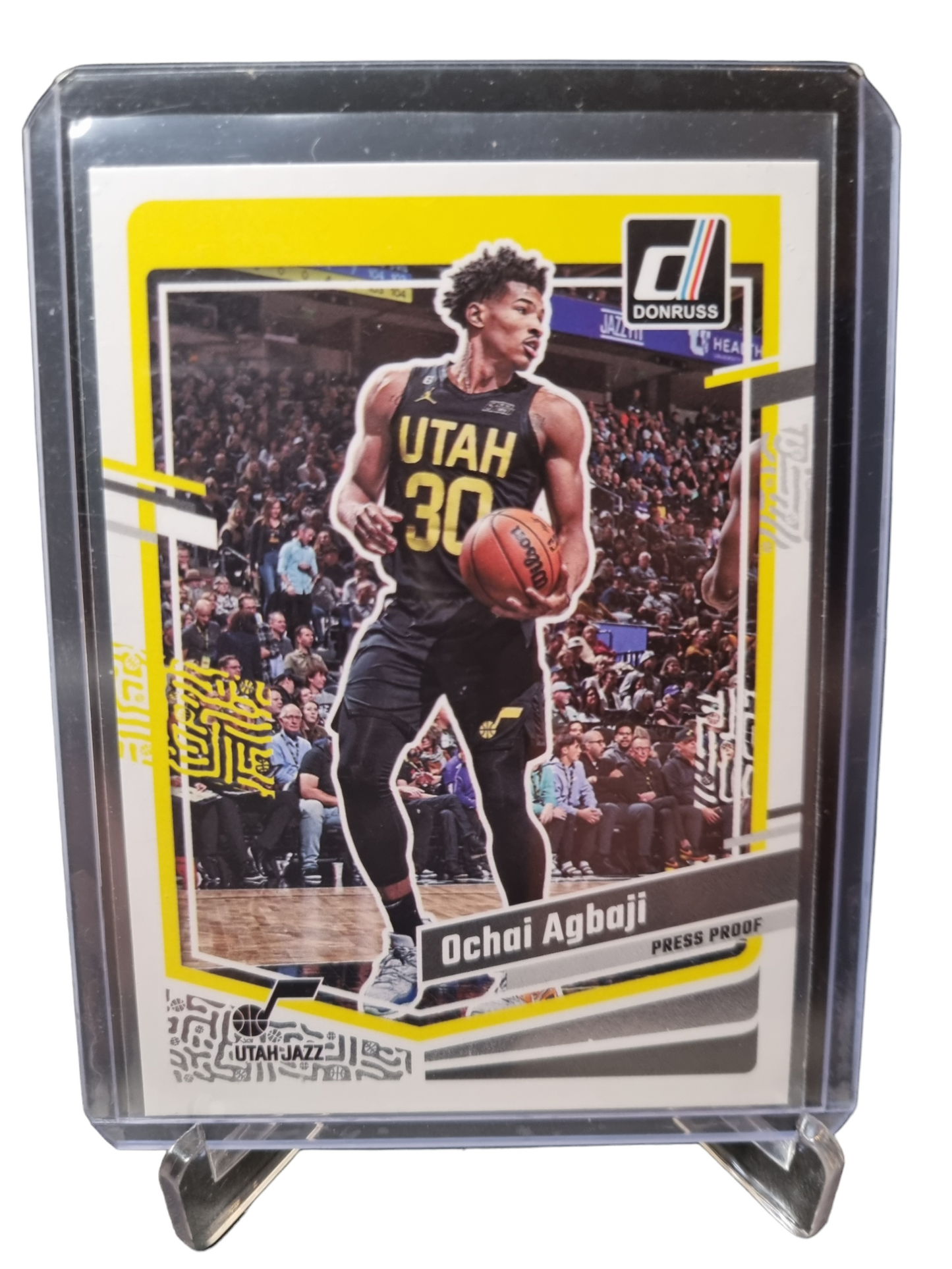 2023-24 Panini Donruss #42 Ochai Agbaji Press Proof