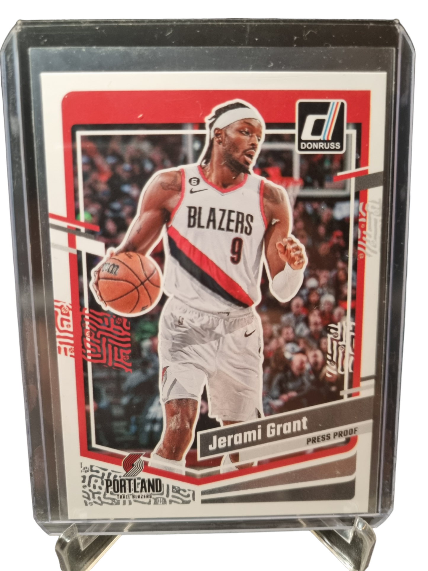 2023-24 Panini Donruss #102 Jerami Grant Press Proof