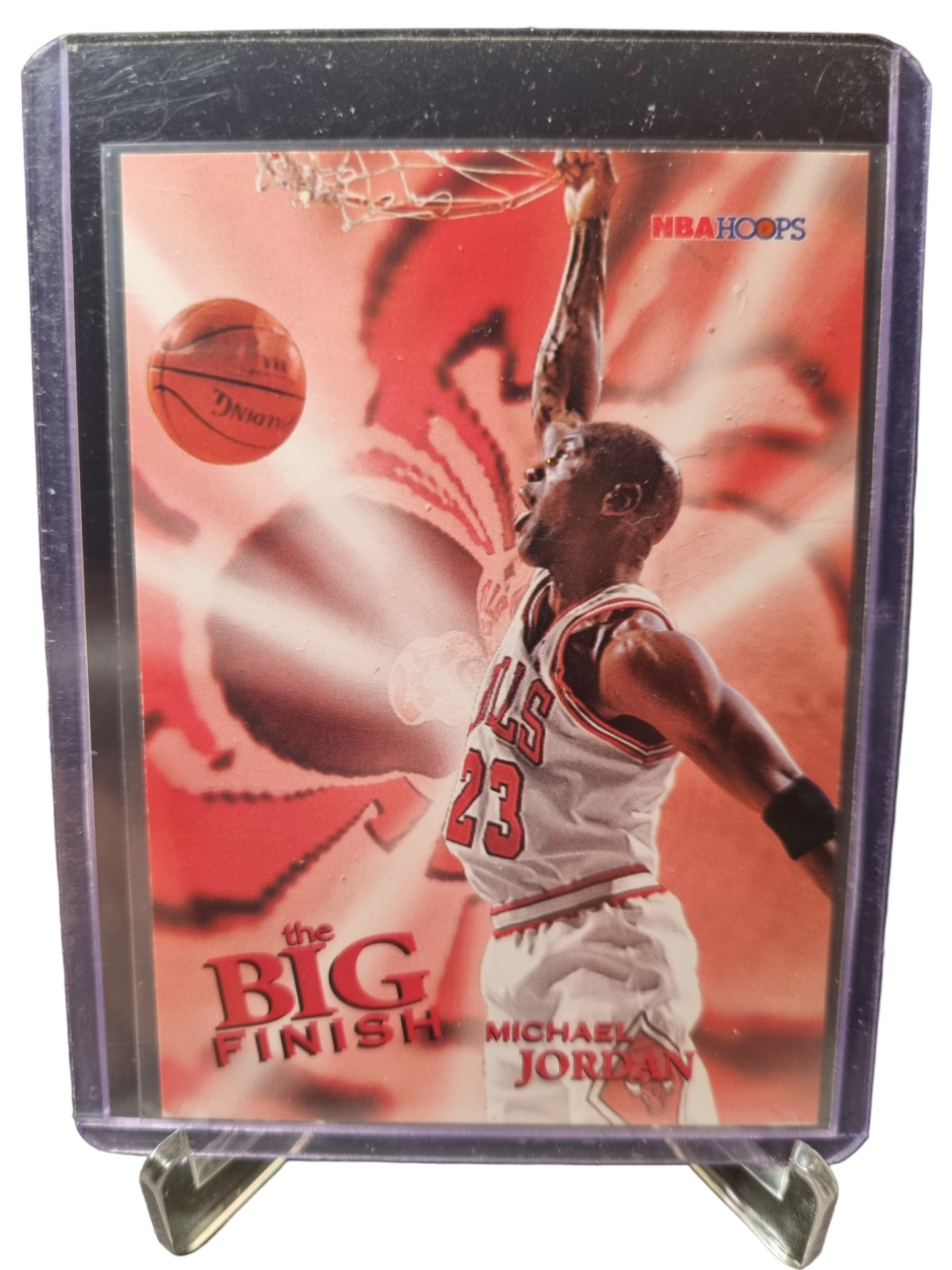 1996 Hoops #176 Michael Jordan The Big Finish