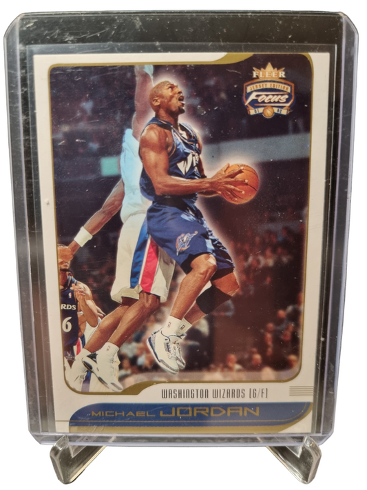 2002 Fleer #95 Michael Jordan Focus