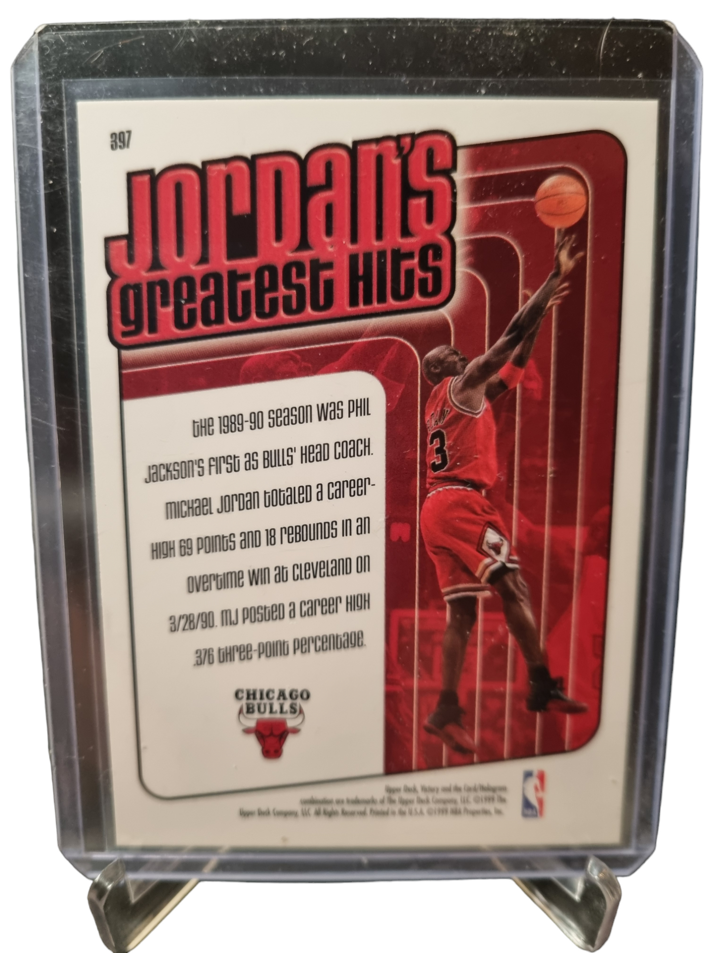 1999 Upper Deck Victory #397 Michael Jordan Jordans Greatest Hits