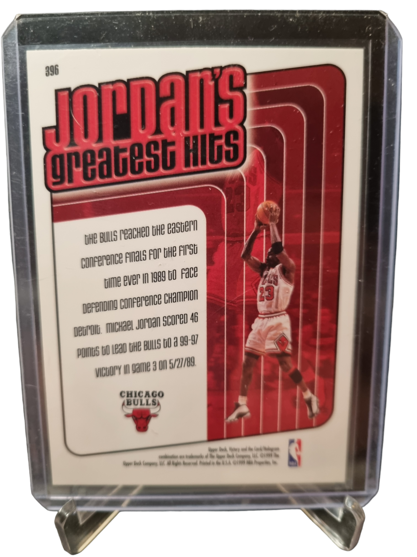 1999 Upper Deck Victory #396 Michael Jordan Jordans Greatest Hits