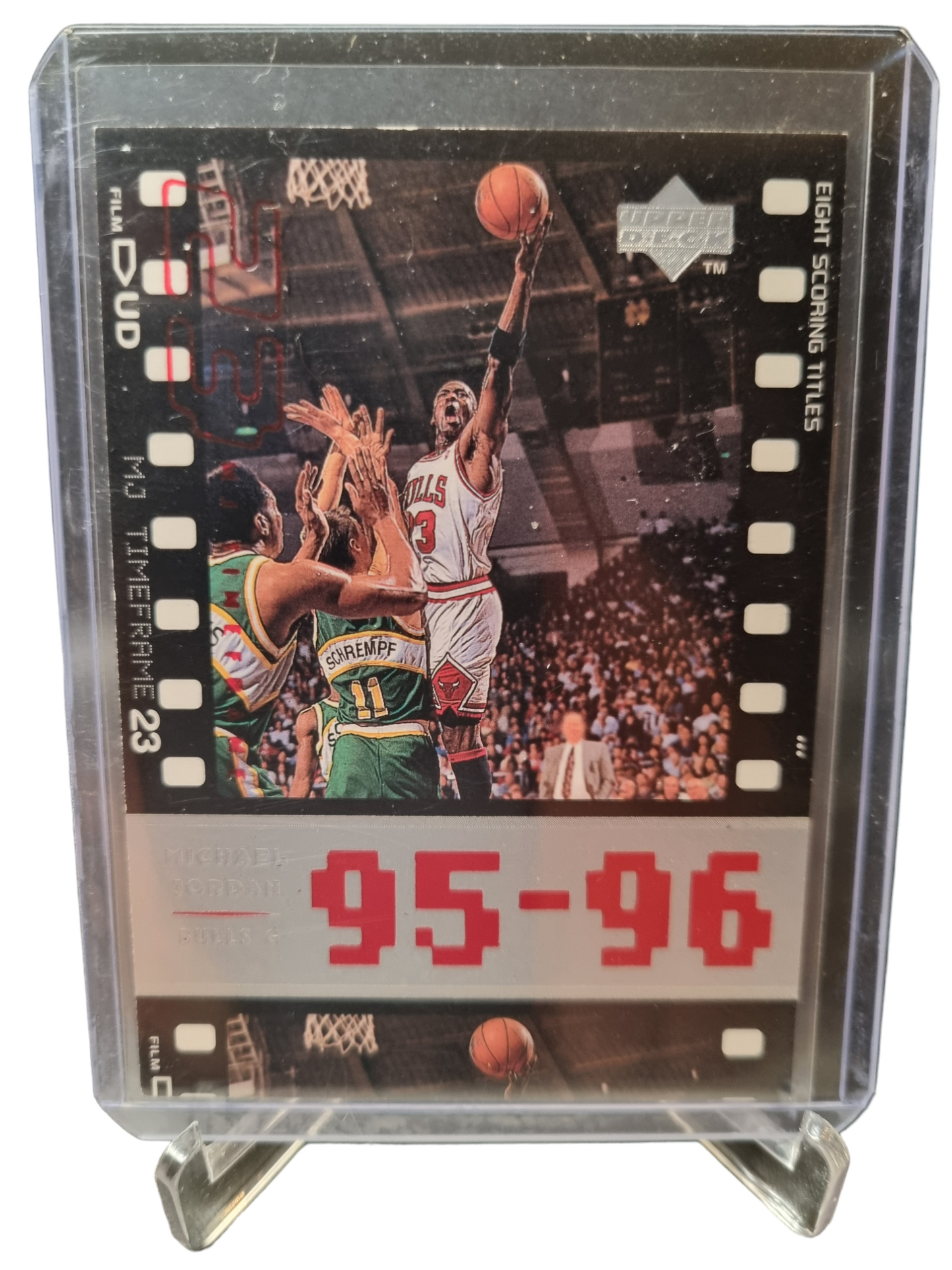 1998 Upper Deck #91 Michael Jordan Eight Scoring Titles