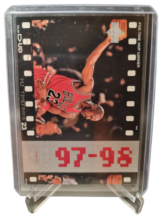 1998 Upper Deck #113 Michael Jordan Five Time MVP Winner