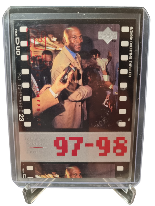 1998 Upper Deck #116 Michael Jordan Overtime Thriller