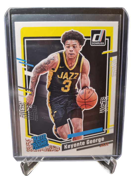 2023-24 Panini Donruss #244 Keyonte George Rated Rookie