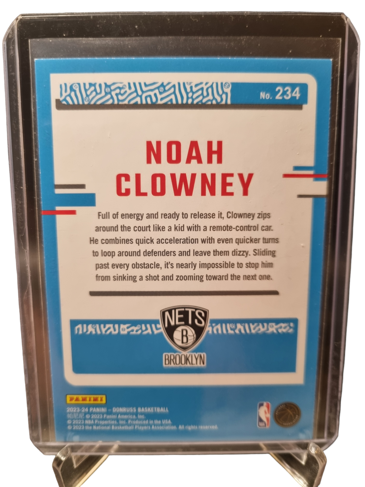 2023-24 Panini Donruss #234 Noah Clowney Rated Rookie