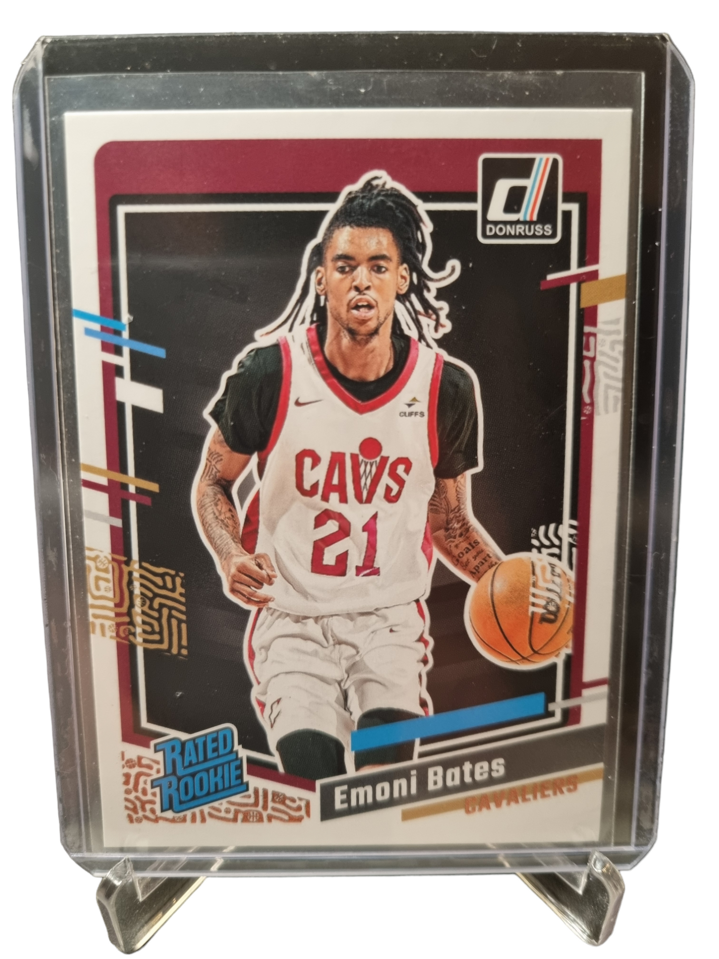 2023-24 Panini Donruss #205 Emoni Bates Rated Rookie