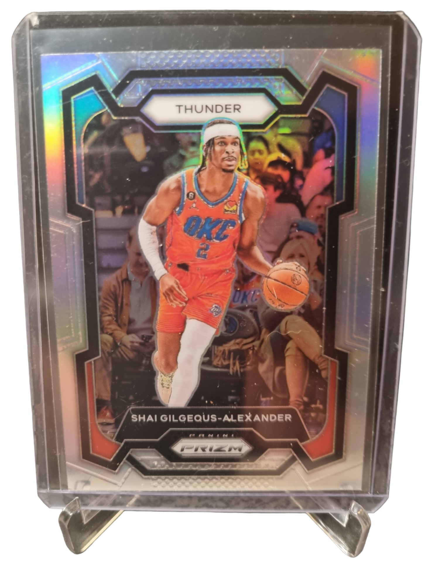 2023-24 Panini Prizm #85 Shai Gilgeous-Alexander Silver Prizm