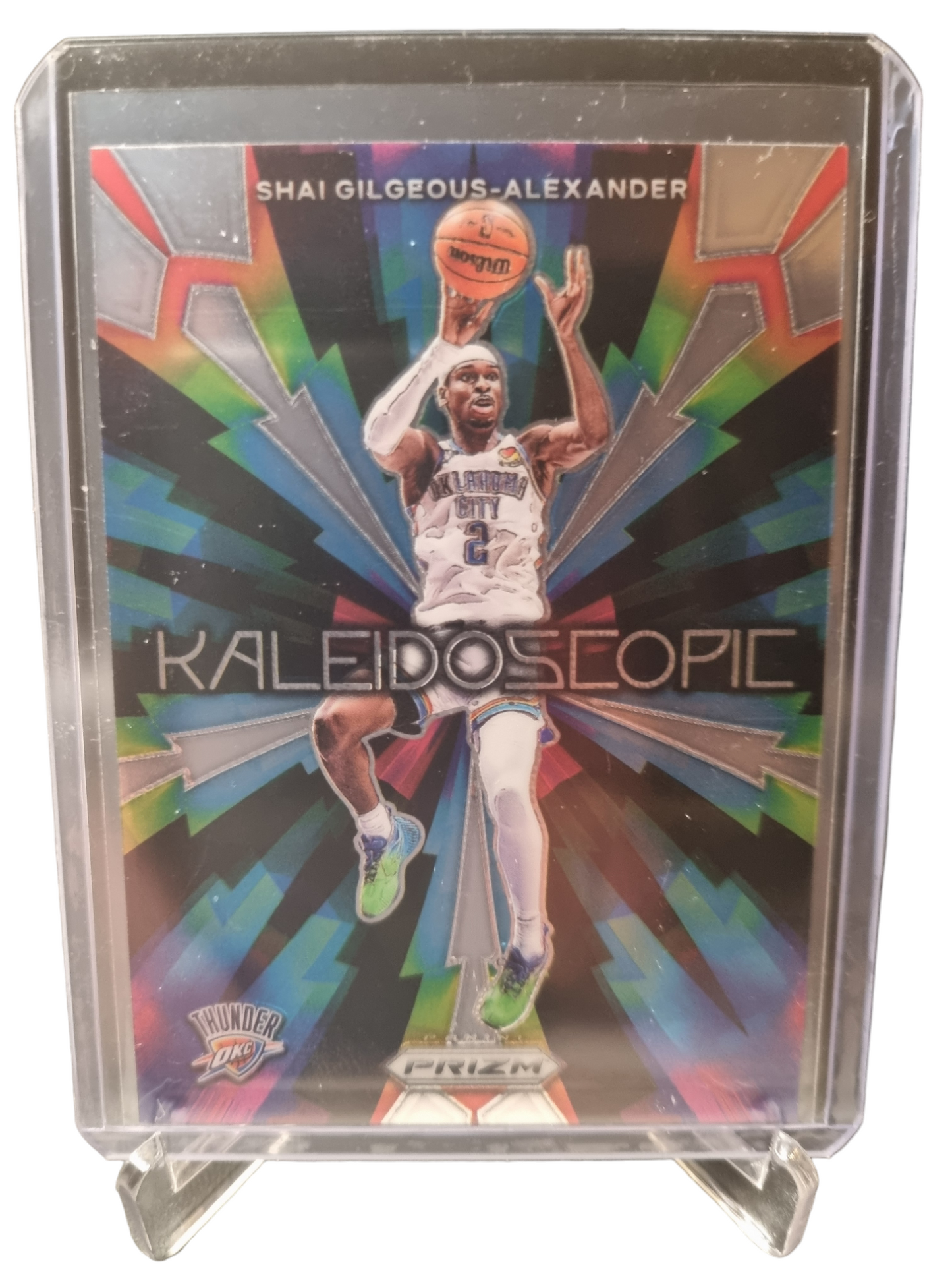 2023-24 Panini Prizm #13 Shai Gilgeous-Alexander Kaleidoscopic