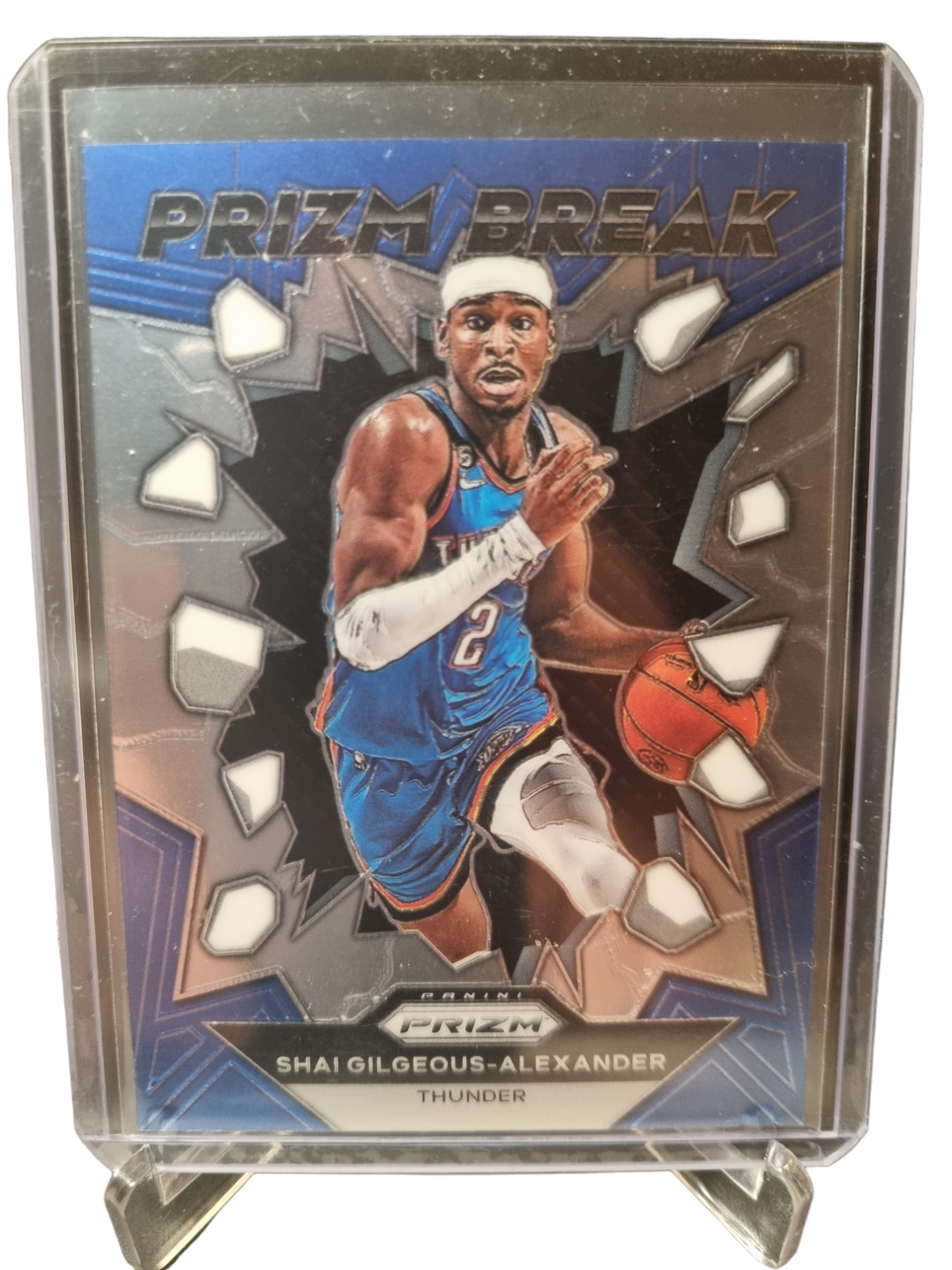 2023-24 Panini Prizm #9 Shai Gilgeous-Alexander Prizm Break