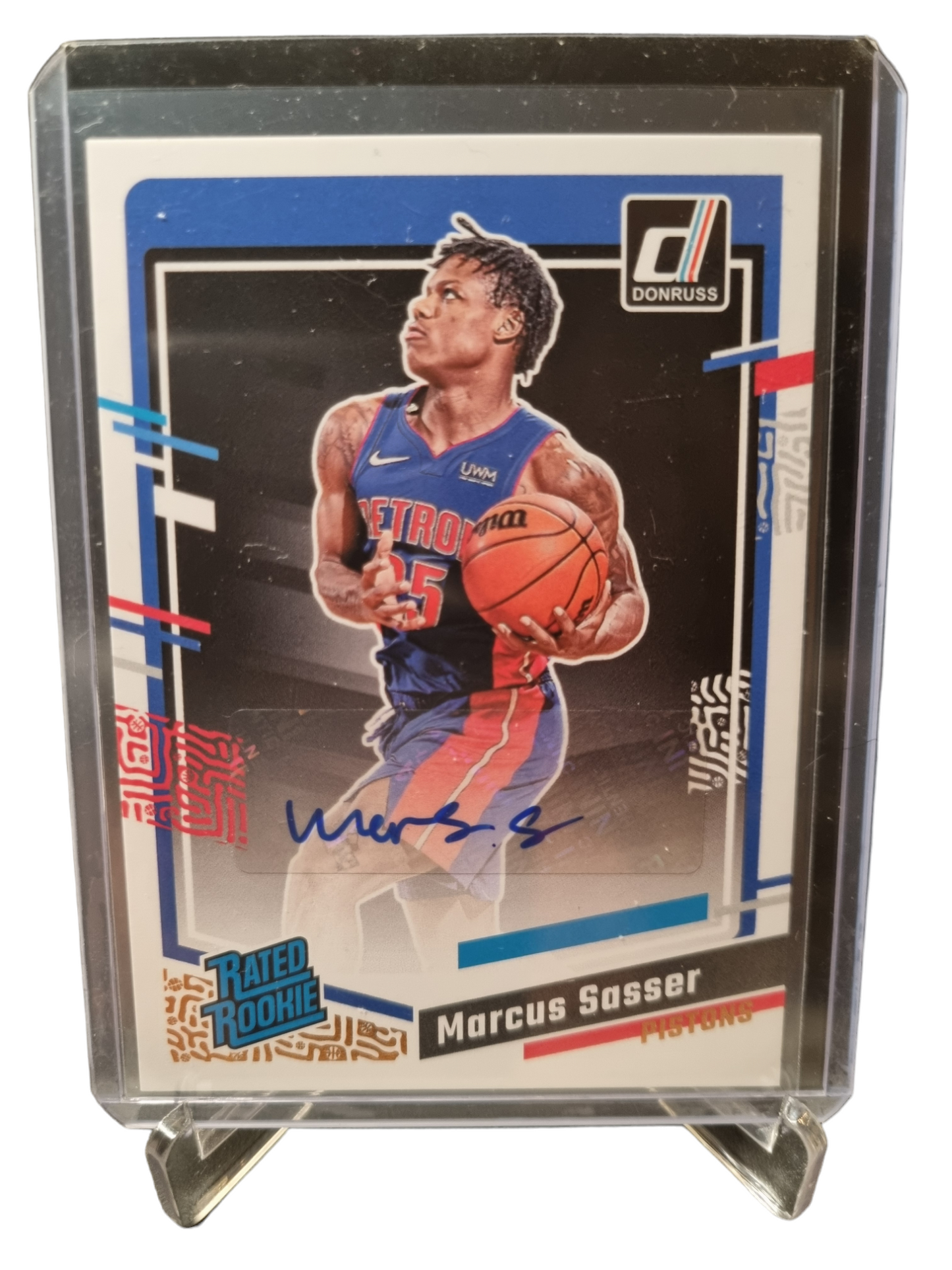 2023-24 Donruss #266 Marcus Sasser Rated Rookie Autograph