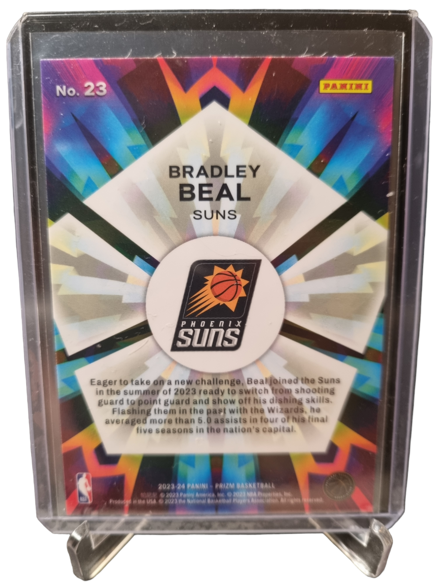 2023-24 Panini Prizm #23 Bradley Beal Kaleidoscopic