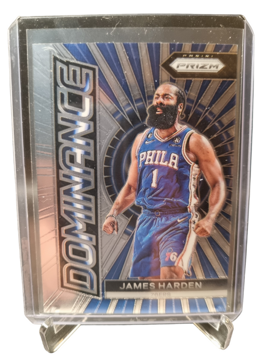 2023-24 Panini Prizm #21 James Harden Dominance