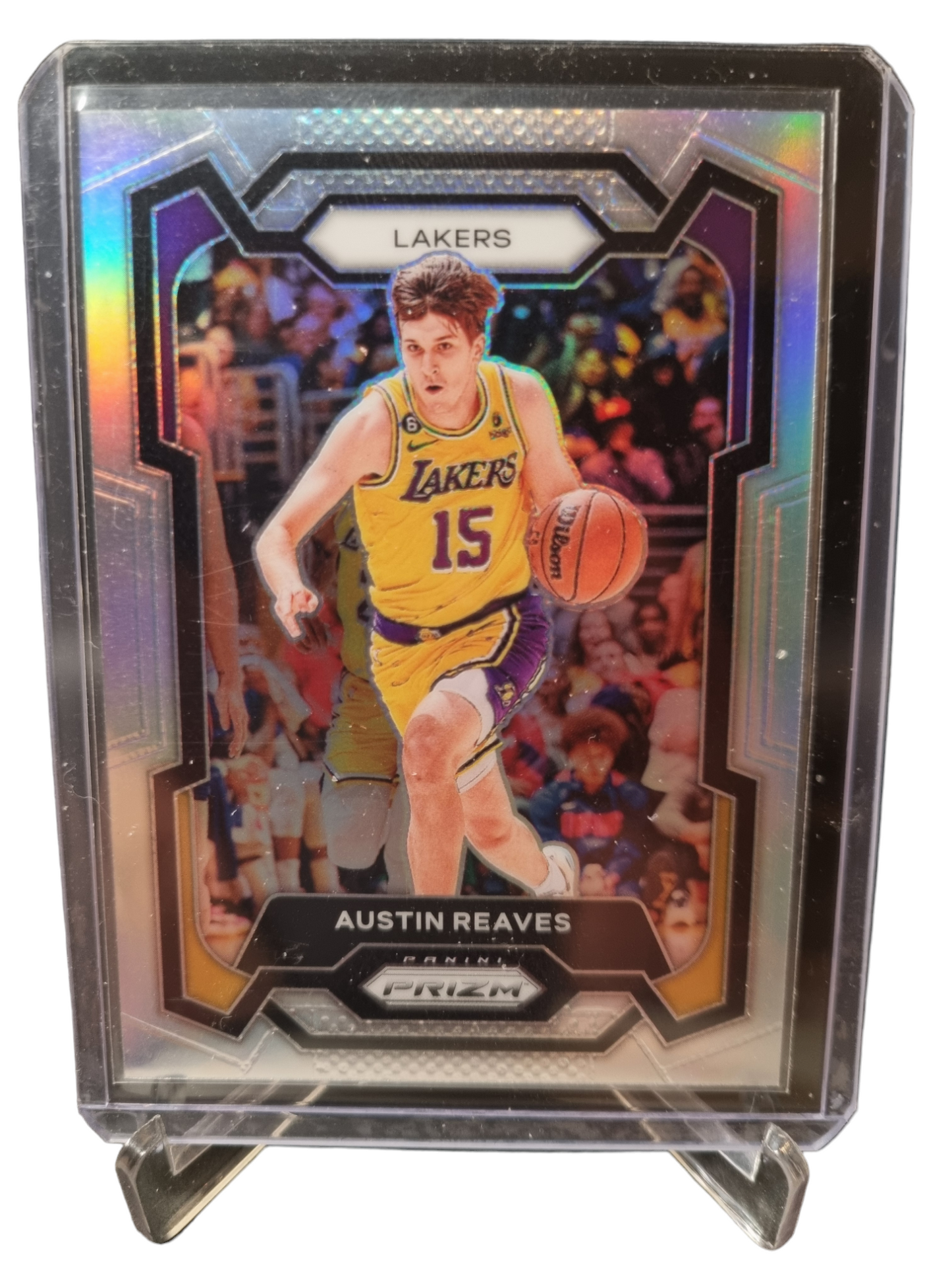 2023-24 Panini Prizm #76 Austin Reeves Silver Prizm