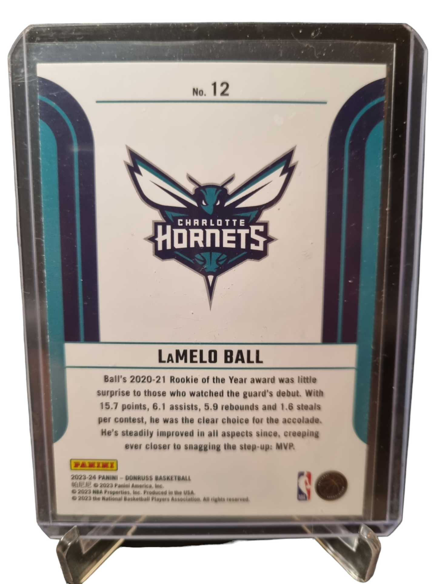 2023-24 Panini Donruss #12 LaMelo Ball Franchise Features