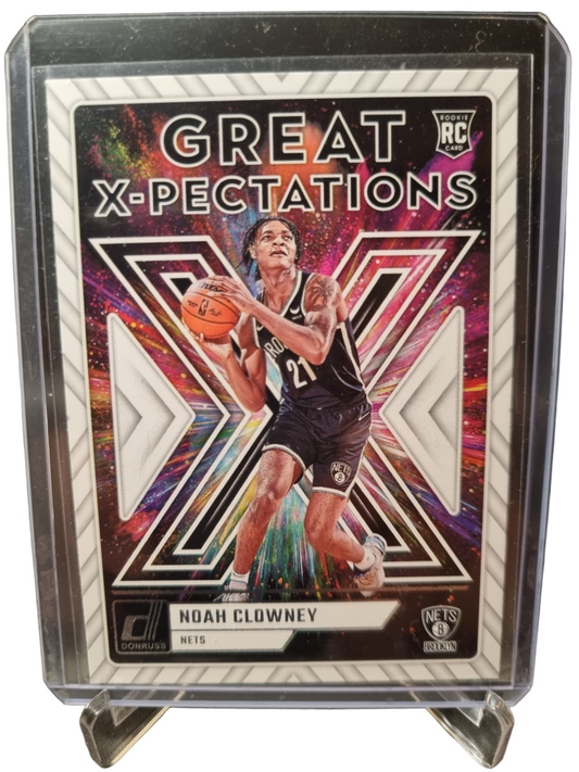 2023-24 Panini Donruss #24 Noah Clowney Rookie Card Great Xpectations
