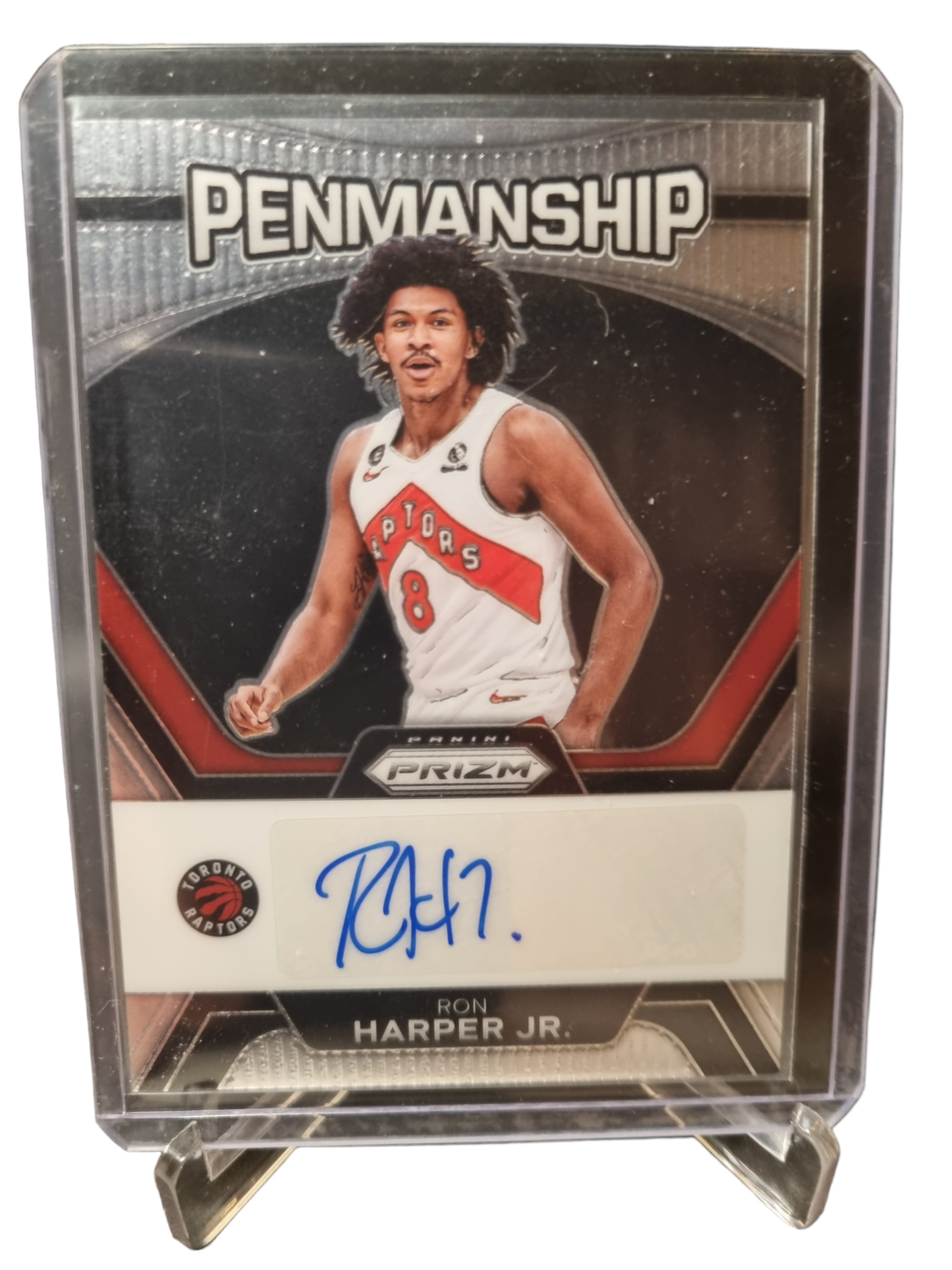 2023-24 Panini Prizm #PNM-RHJ Ron Harper JR Rookie Card Autograph