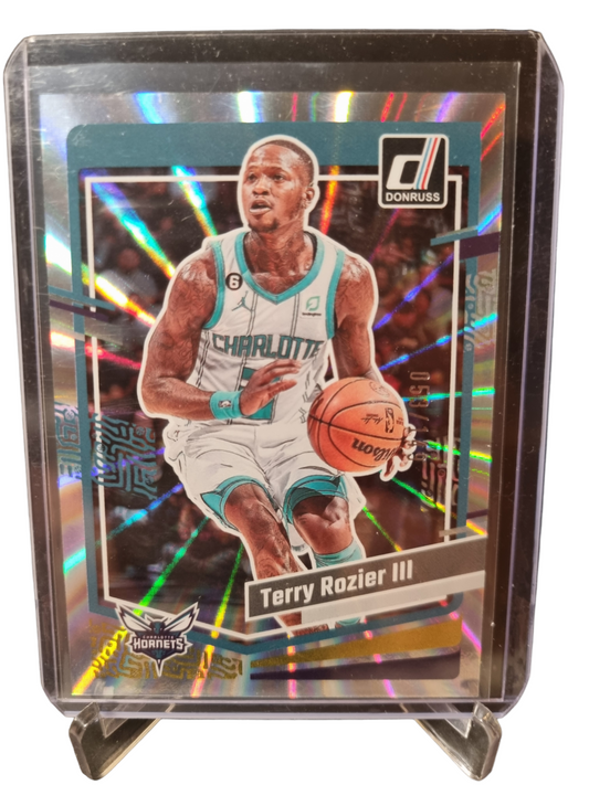 2023-24 Panini Donruss #120 Terry Rozier III Silver Laser Holo 053/149