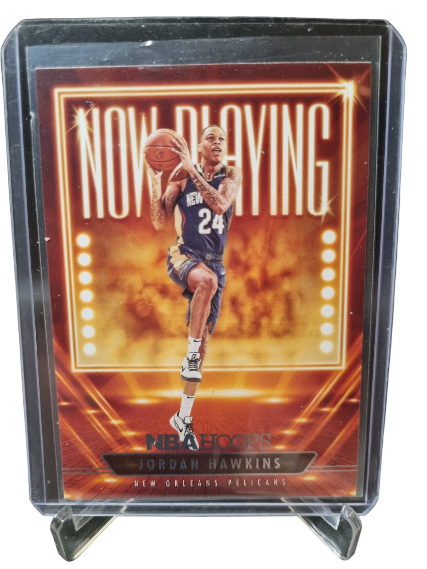 2023-24 Panini Hoops #23 Jordan Hawkins Rookie Card Now Playing