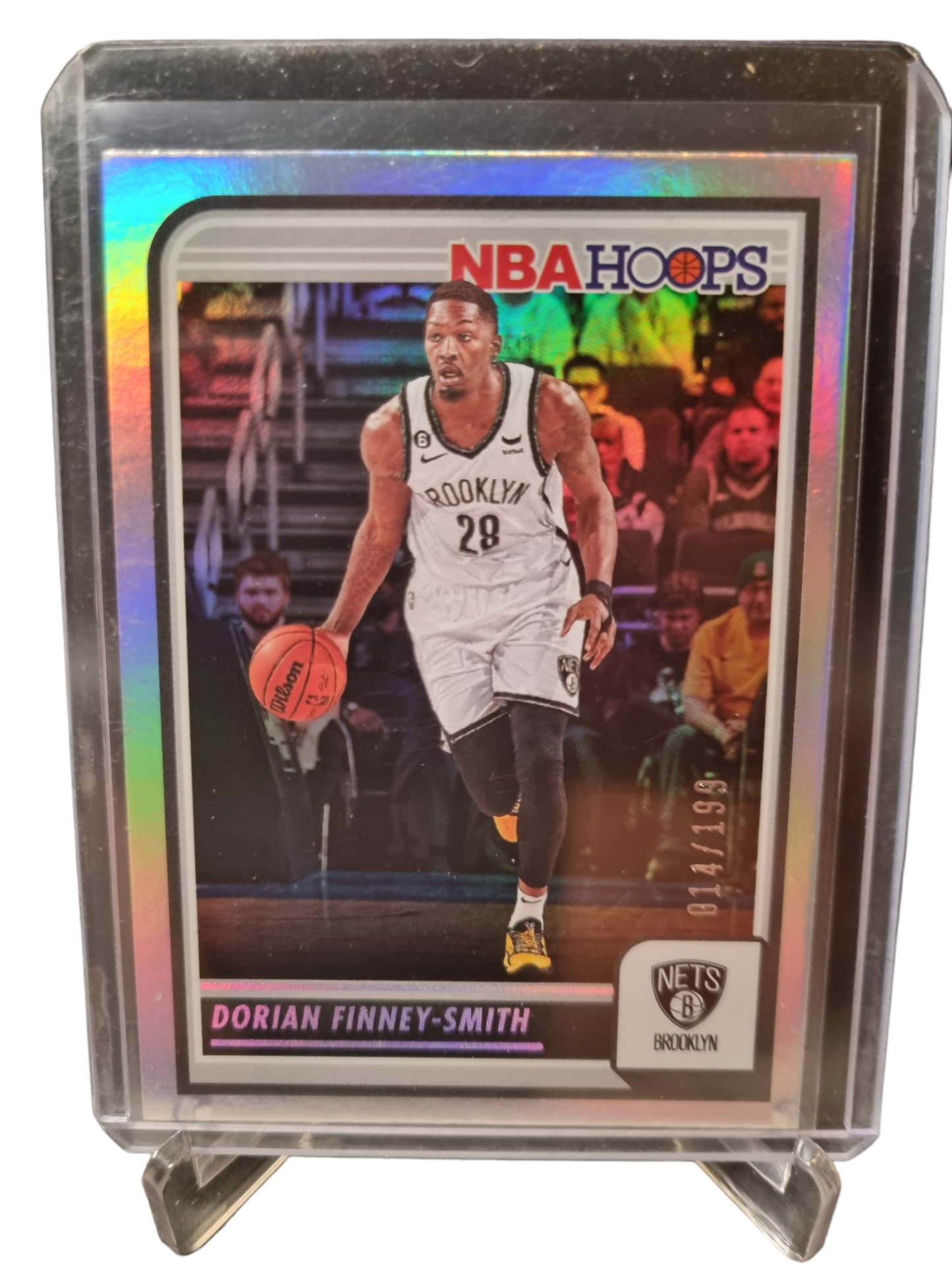 2023-24 Panini Hoops #3 Dorian Finney-Smith Silver Holo 014/199