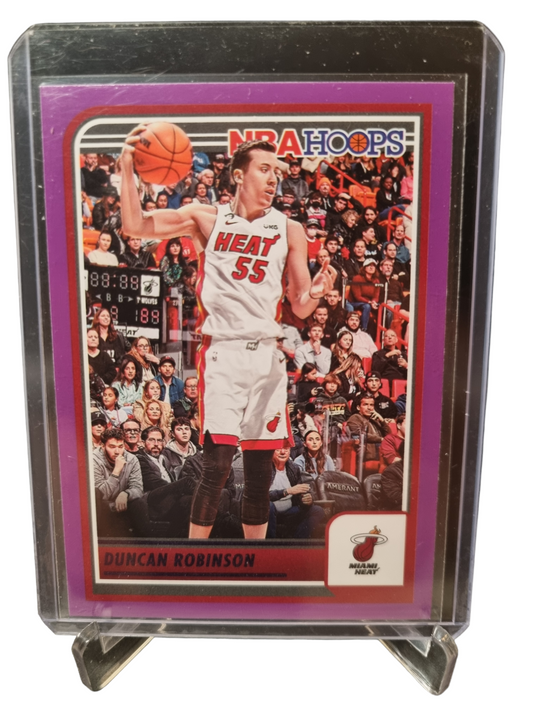 2023-24 Panini Hoops #227 Duncan Robinson Purple