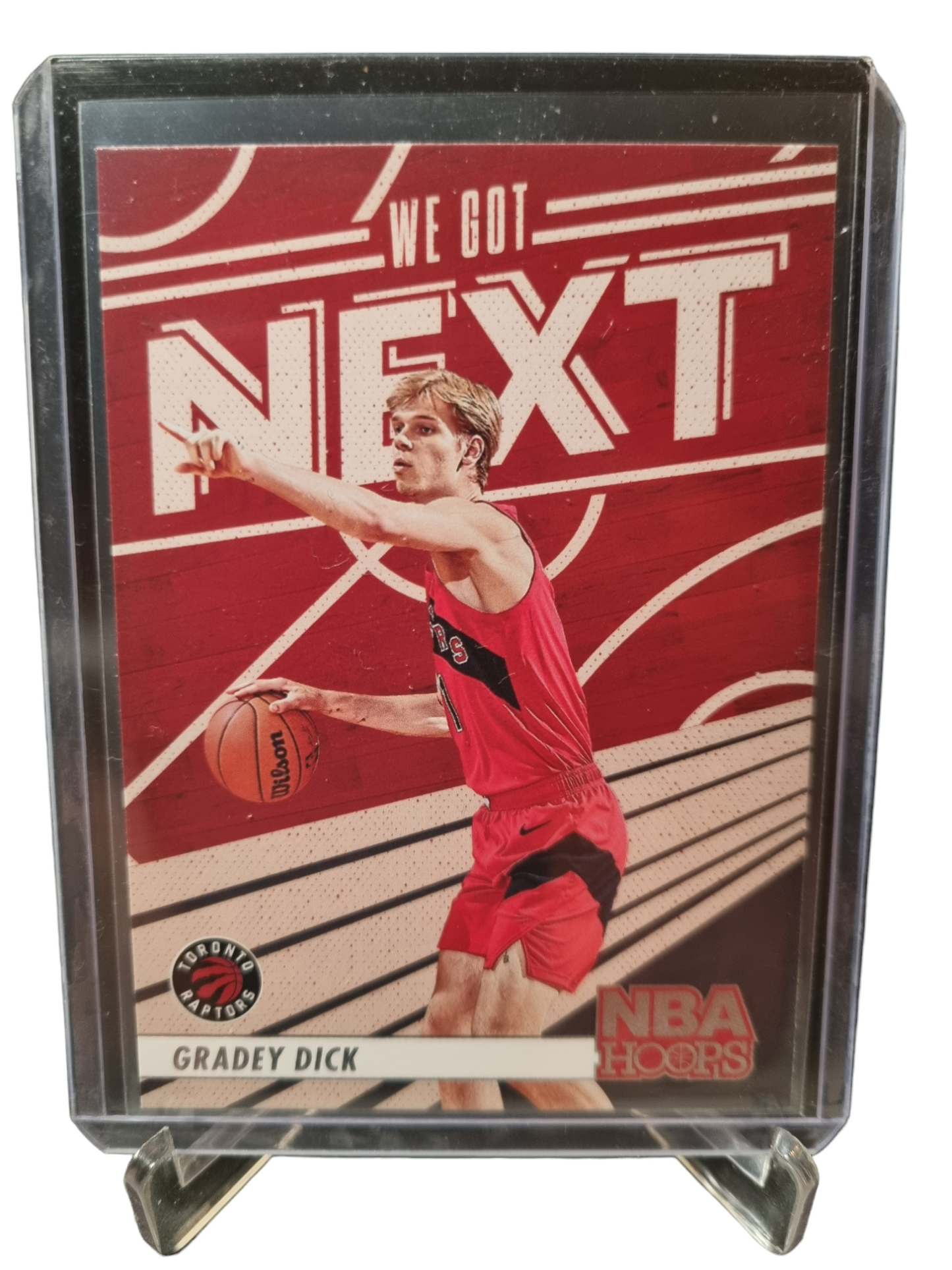 2023-24 Panini Hoops #19 Gradey Dick Rookie Card We Got Next