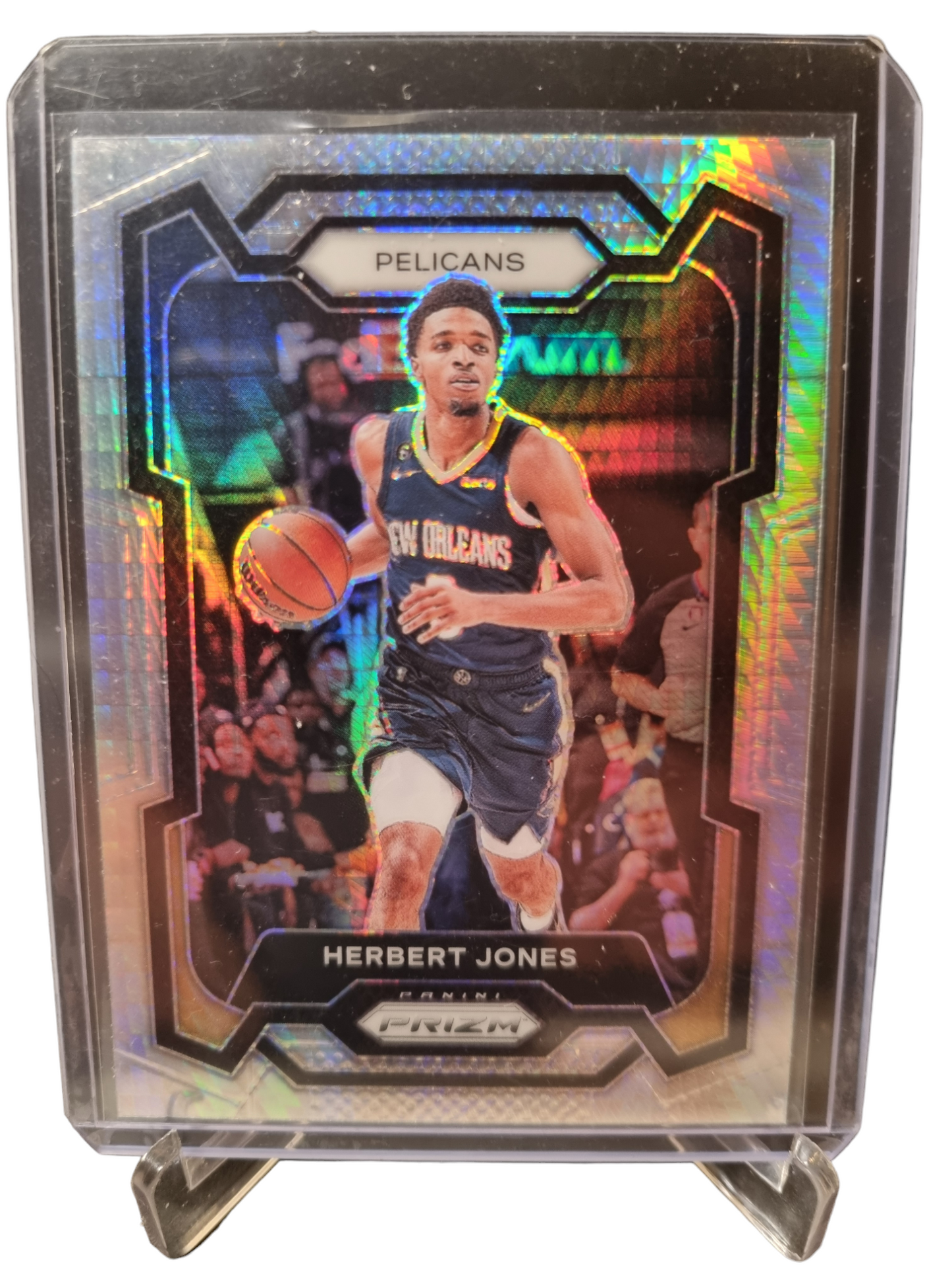 2023-24 Panini Prizm #250 Herbet Jones Silver Hyper Prizm