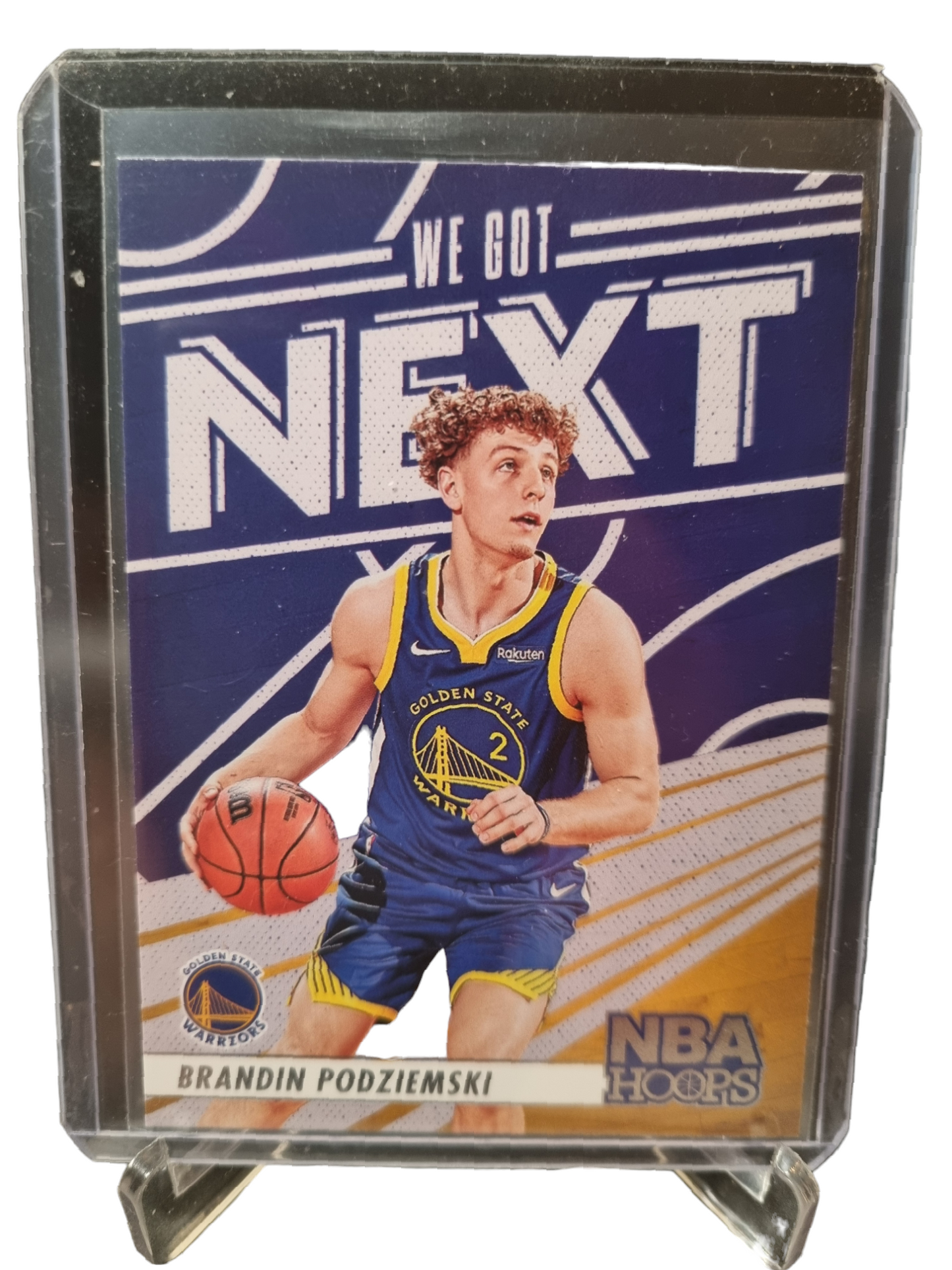 2023-24 Panini Hoops #34 Brandin Podziemski Rookie Card We Got Next