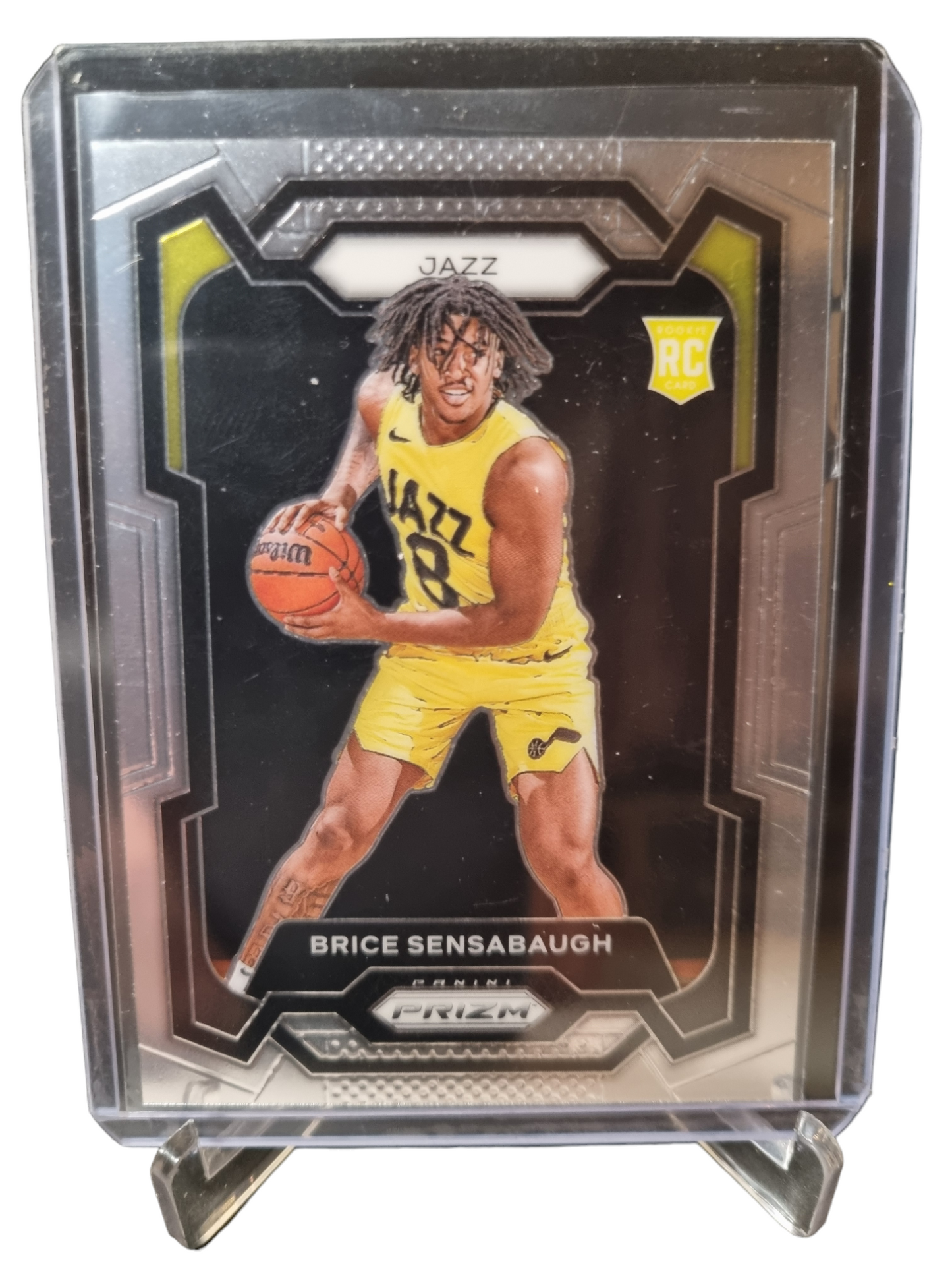 2023-24 Prizm #177 Brice Sensabaugh Rookie Card