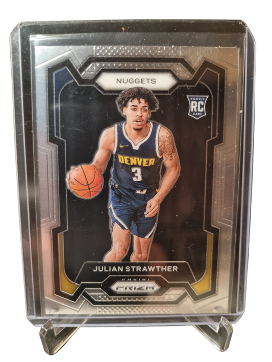 2023-24 Panini Prizm #133 Julian Strawther Rookie Card