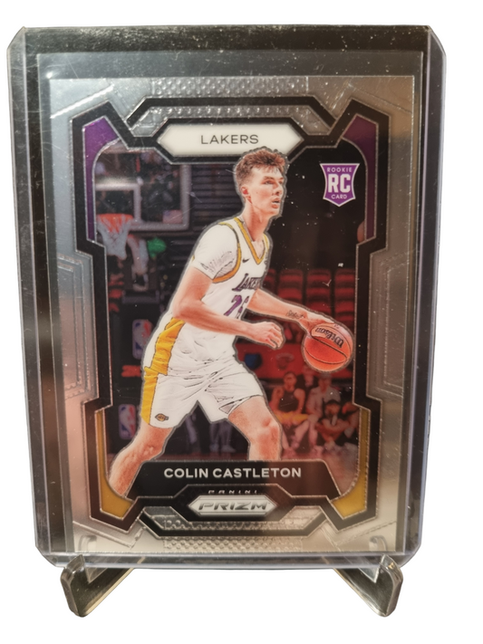 2023-24 Panini Prizm #287 Colin Castleton Rookie Card